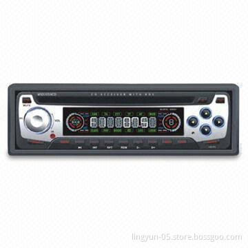 Car DVD Player with AM/FM Receiver and Detachable Panel